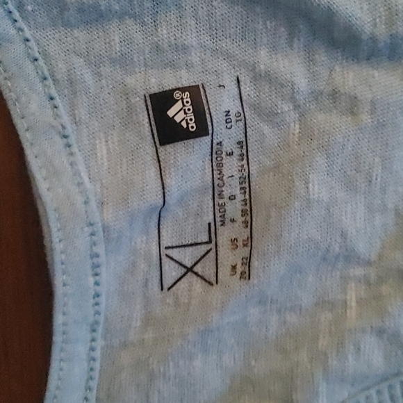 Extra large Adidas women's workout tank top - Picture 4 of 7